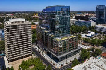  Sacramento Office Building Drone Photo 